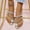 Silver, variant on Women's Toe Ring Thong Sandals Open Toe Flat Slides Summer Beach Casual Summer Flip Flop Size 7