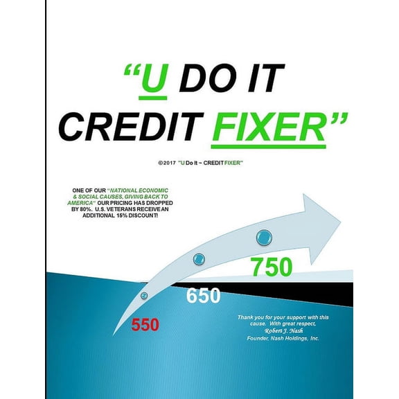 "U Do It Credit Fixer", (Paperback)