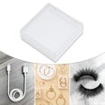 thumbnail image 5 of Unique Bargains 1 Pc Double Layer Right Angle Nail Storage Box White Plastic, 5 of 5
