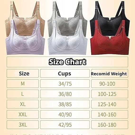 Custom-Lift Bust Shaping Bra, Full Coverage Wireless Comfy Push up Bras, Powerful Lifting & Shaping Bra for Women Daily(Black,Large)