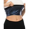 thumbnail image 4 of SHCKE Waist Trainer for Women Sport Trimmer Sweat Belt Sauna Sweat Body Shaper Workout Shirt Slim Wrap Girdle Running Lose Weight Waist Trimmer Belt, 4 of 5