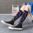 thumbnail image 5 of Honeii Colorful Guitar Print Long Socks,Novelty Design Socks Gift for Men and Women,Crew Socks,Calf Socks, 5 of 6