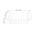 thumbnail image 2 of LIFKOME White Metal Wire Freezer Organizer Basket Breathable Storage Solution for Refrigerator and Chest Freezer, 2 of 8