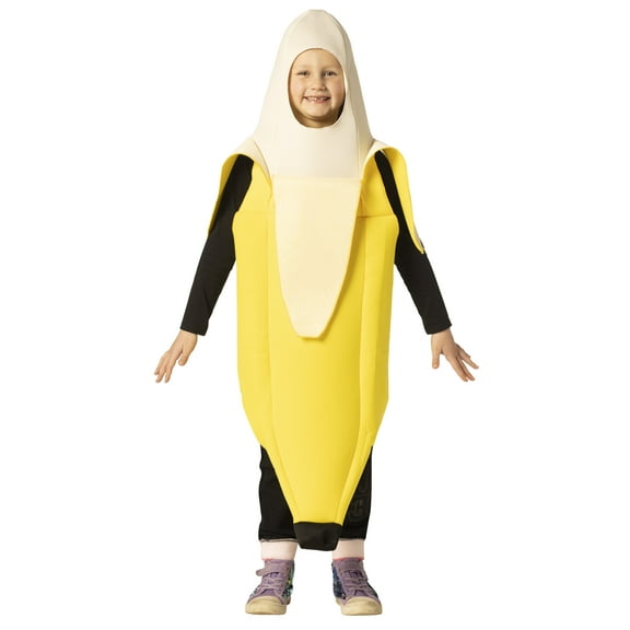 Imposta Costumes Banana Peeled Kids Halloween Costume, Yellow, Child Size 7-10, 30030-710
