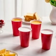 thumbnail image 6 of 240 Pack 16 oz Disposable Plastic Cups, Red Party Plastic Cups for Parties, Picnics and BBQ, 6 of 8