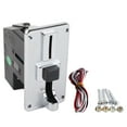 thumbnail image 2 of Coin Slot Acceptor, 6 Type Coins Memory Function Multi Coin Acceptor Durable Intelligent  for Amusement Rides, 2 of 7