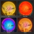 thumbnail image 5 of FYBTO Sunset Lamp Projection, 16 Colors Changing Projector 360 Degree Rotation LED Mellow Floor Lamp Rainbow Night Light for Photography/Party/Home Decor/Bedroom/Living Room for Girlfriend, 5 of 5