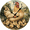 FAM2, variant on Eveokoki Wall Clock 12 Inch Non-Ticking Clocks Chicken With Red Beak Round Wall Hanging Clock Battery Operated for Bedroom Living Room Kitchen Office