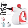 thumbnail image 1 of Laytic Steam Cleaner, Handheld Pressurized Steam Cleaner with 9 PCS Accessories, Multi-Purpose Steamer for Home Use, Cleaning Floor, Kitchen, Car, Couch (Red), 1 of 8