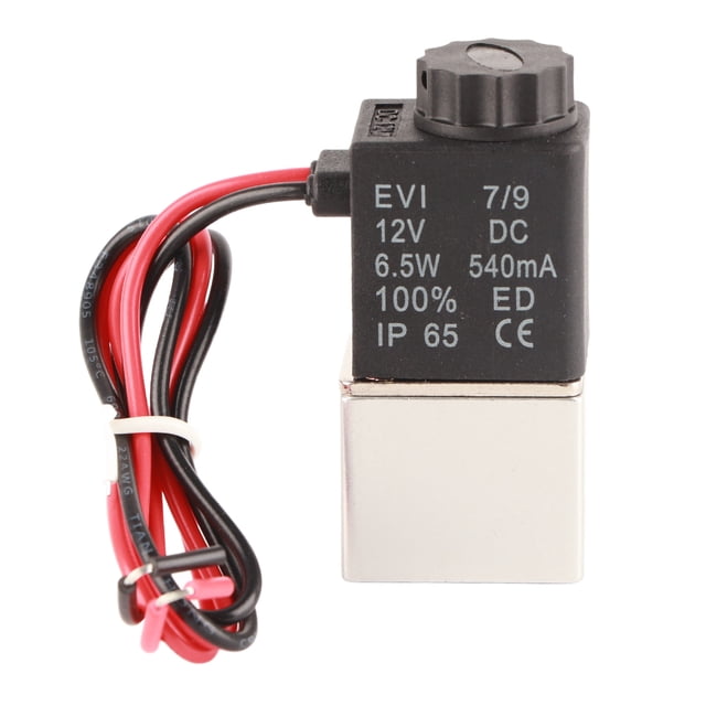 2v02506 2 Position 2 Voies Électrovanne Normalement Ouvert Stable Durable Électrovannedc12v