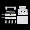 thumbnail image 5 of Window Hinges Thickened Door Flag Hinge With Plate Kit For Window Plastic Steel Flat Folding Hinges Home Security Hardware, 5 of 9
