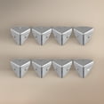 thumbnail image 2 of 8PCS Luggage Corner Retro Iron Corner Protect Wooden Box Corner Protect, 2 of 9