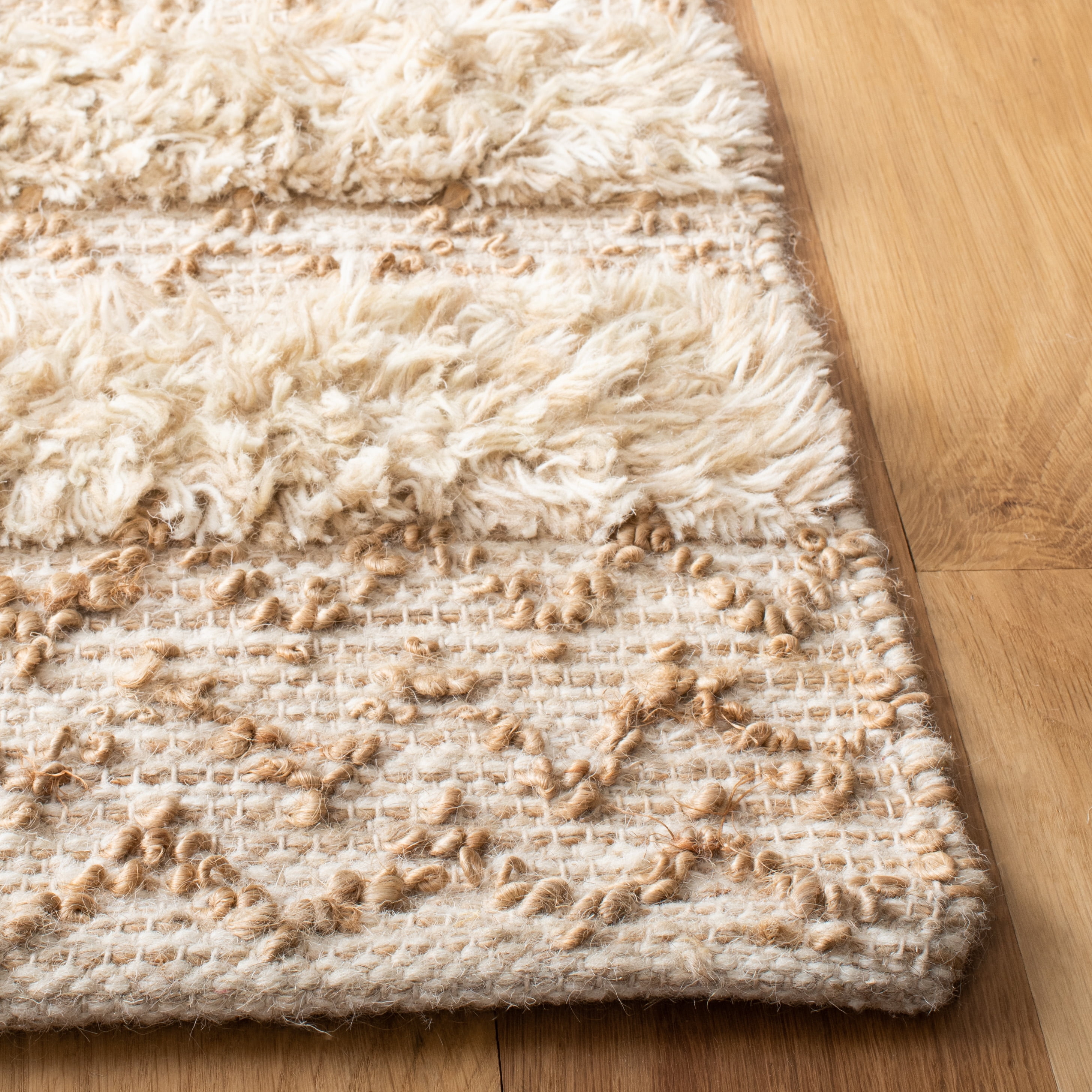 SAFAVIEH Natura Emmit Abstract Area Rug, Beige/Natural, 5' x 8'