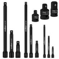 thumbnail image 1 of Juego de extensiones de enchufe HORUSDY, 12 unidades, 1/4, 3/8 y 1/2, 1 of 7