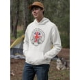 thumbnail image 2 of London England Design Hoodie Men -Image by Shutterstock, Male Large, 2 of 4