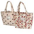 thumbnail image 1 of Bolso de mano Kovewon Corduroy Floral Small para mujer, 2 unidades, 1 of 7