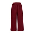 thumbnail image 5 of Y2k Sweatpants Plus Size Cargo Pants for Women Straight Leg Pants Women Capri Pants for Women Plus Size Women Work Pants Women Cargo Pants with Pockets, 5 of 5