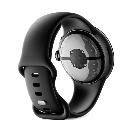 Google Pixel Watch 2 with the Best of Fitbit and Google - Heart Rate Tracking, Stress Management, Safety Features - Android Smartwatch - Matte Black Aluminum Case - Obsidian Active Band - Wi-Fi