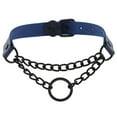 thumbnail image 1 of Personality diablo punk wind cortical ring collar necklace, 1 of 5