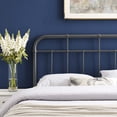 thumbnail image 7 of Modway Alessia Modern Farmhouse Full Metal Spindle Headboard in Gray, 7 of 7