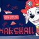 thumbnail image 2 of Playera Marshall Paw Patrol Original LICENCIA: Paw Patrol azul marino 3 Blip Kids R7691, 2 of 4