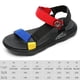 thumbnail image 2 of Sandalias de niñas Sandalias de playa de ajuste de ajuste Sandalias de atletismo abiertos zapatos de verano transpirables para caminar al aire libre, 2 of 6