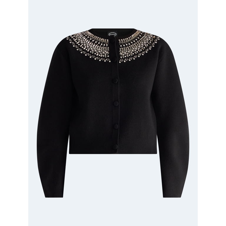 Scoop Women's Embellished Cardigan photo 6