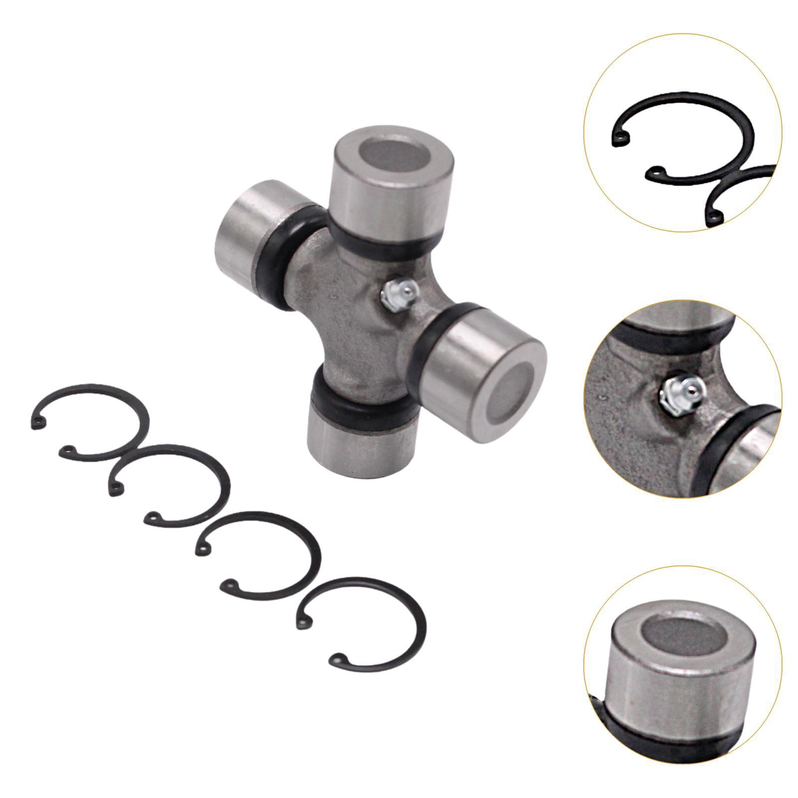U Joint Kit Universal Joint Repair Parts Greaseable Metal Construction for Jeep and Chevrolet 1310 Series Vehicles