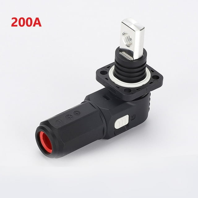 Battery Case Input Output Terminal Connector 200A 120A Removable Quick Plug Terminal Flame Retardant Waterproof IP67 Single Core