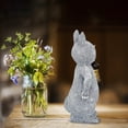 thumbnail image 3 of Garden Center Tupukom Solar Garden Statues and Figurines Outdoors Garden Accessories Lawn Ornaments Home Decor Gifts for Mom Grandma Women Father's Day Gifts, 3 of 7
