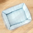 thumbnail image 4 of Cooling Dog Bed Summer Ice Feeling Cat Pet Pad Multi Use for Travel Automotive Seat Breathable Mat Washable Lightweight Convenient Versatile Blue S, 4 of 10
