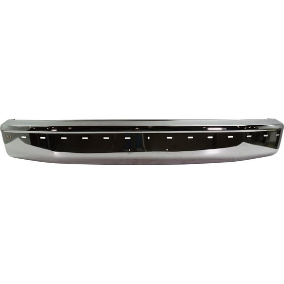 Bumper Compatible with FORD F-SERIES 1992-1996 CHROME with Molding Holes