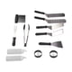 thumbnail image 2 of Kit de parrilla de acero inoxidable, 12 piezas Accesorios para parrilla de acero inoxidable Kit de parrilla Estándares líderes en la industria, 2 of 8