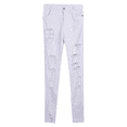 thumbnail image 1 of Woman Denim Jeans Distressed Jeggings Trousers Stretch Hole Denim Pants, 1 of 5