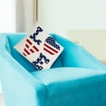 thumbnail image 5 of Lilgiuy 4th of July Pillow Covers, Patriotic American Flag Stars Independence Day Throw Pillow Covers Seasonal Holiday Throw Pillow Cases Holiday Gifts 18x18 Inch, 5 of 5