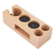 thumbnail image 3 of Soporte de madera para apisonador de café, estación de apisonamiento de café antideslizante de 5 orificios con tapete para cafés y hogares, 3 of 15