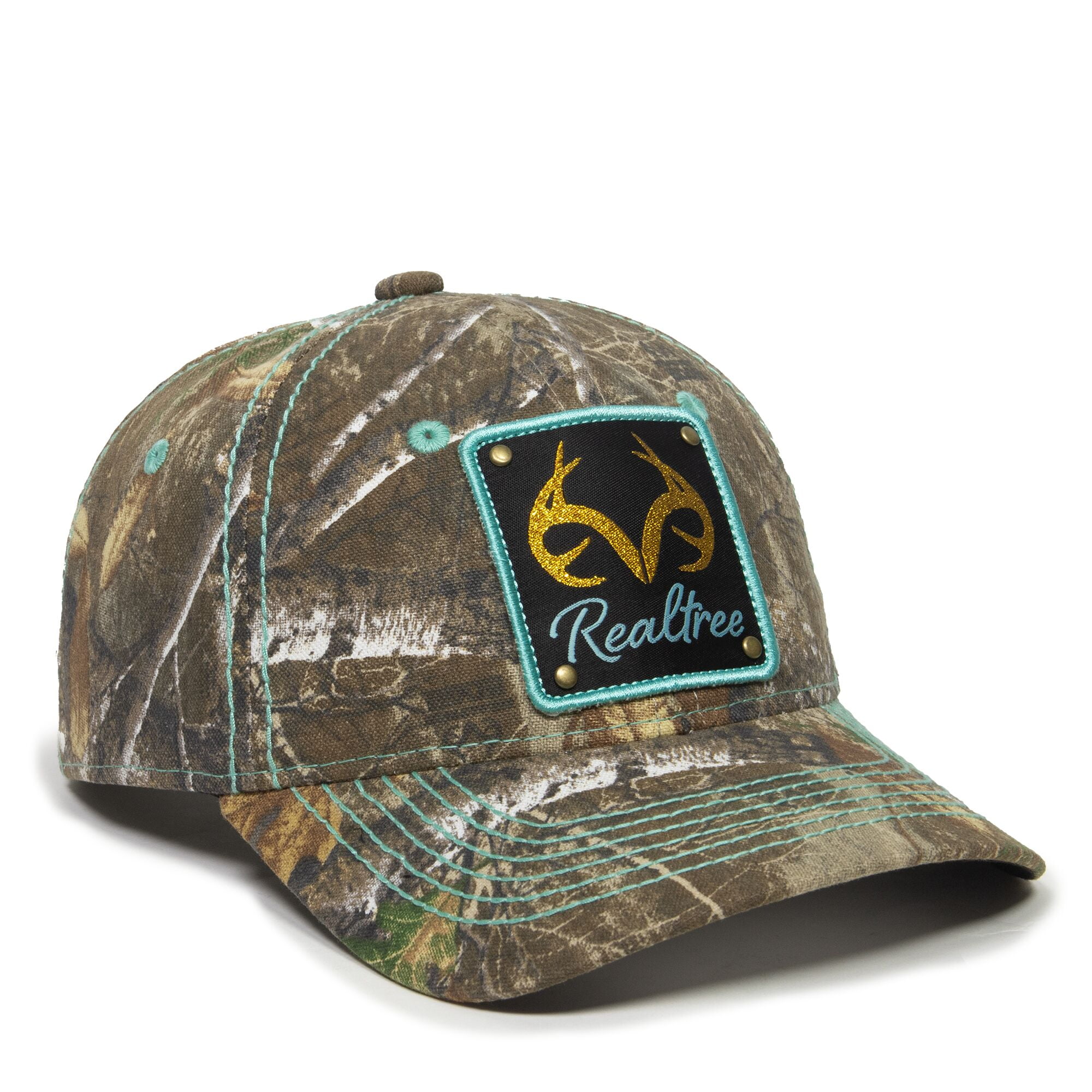 Realtree Unstructured Baseball Style Hat, Edge Camo, Ladies