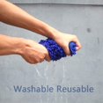 thumbnail image 4 of Chenille Microfiber Car Wash Sponge Towel Kit, Cleaning Sponge Wash Mitt for Auto and Home Kitchen Care,Absorbent,Soft,Scratch Free, Blue(2 Pack Wash Sponges), 4 of 6