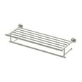 thumbnail image 4 of Gatco Glam 24" Minimalist Towel Rack, Satin Nickel, 4 of 4