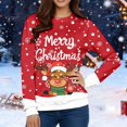 thumbnail image 7 of Christmas Sweater Men Sweaters Funny Sweatshirt Knit Plus Size Big and Tall Holiday Vacation Elf Adult Sweatshirts, 7 of 7
