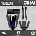 thumbnail image 4 of Kalair GFX Graphics Kit for Yamaha TTR125 (2000-2007) Warrior Series, 4 of 5