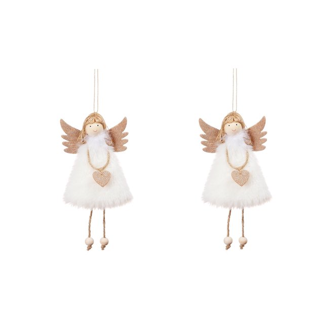 Ángel de Navidad Adorno Árbol de Navidad Colgante Decoración Colgante Regalo Wmkox8yii gf9982