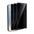 thumbnail image 1 of ccwonima 3 Pack Privacy Screen Protector for Samsung Galaxy S24 Ultra Tempered Ultra-Thin Glass with 9H, Anti Scratch, Bubble Free [Support Fingerprint Unlock] Black, 1 of 1