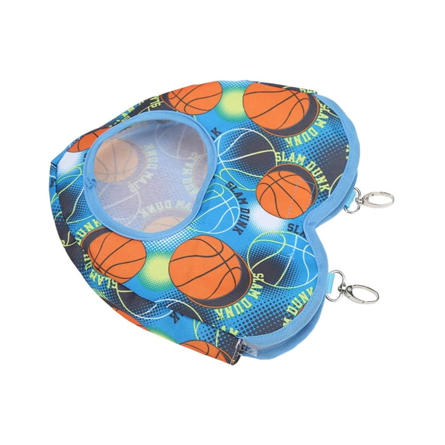 Fyydes Rabbit Bag,Rabbit Feeder Bag,Rabbit Feeder Bag Basketball Pattern Heart Shape Hanging Feeder Bag For Small Pet