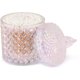 thumbnail image 3 of Juego de 2 organizadores de tocador para encimera de baño para bolas de algodón, Q-Tip, sales de baño, contenedor de almacenamiento de joyas para decoración, bodas, dulces (efervescente, 20 oz) JAMW Sencillez, 3 of 5