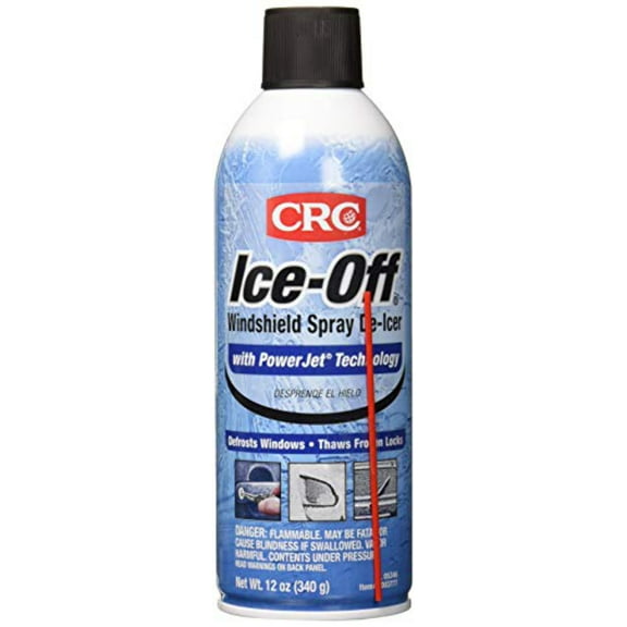 Cr 05346 White CRC Ice-Off Winshield Spray De-Icer Net Wt 12. oz. (340g) Pack of 2 2 Pack 1 2-Pack