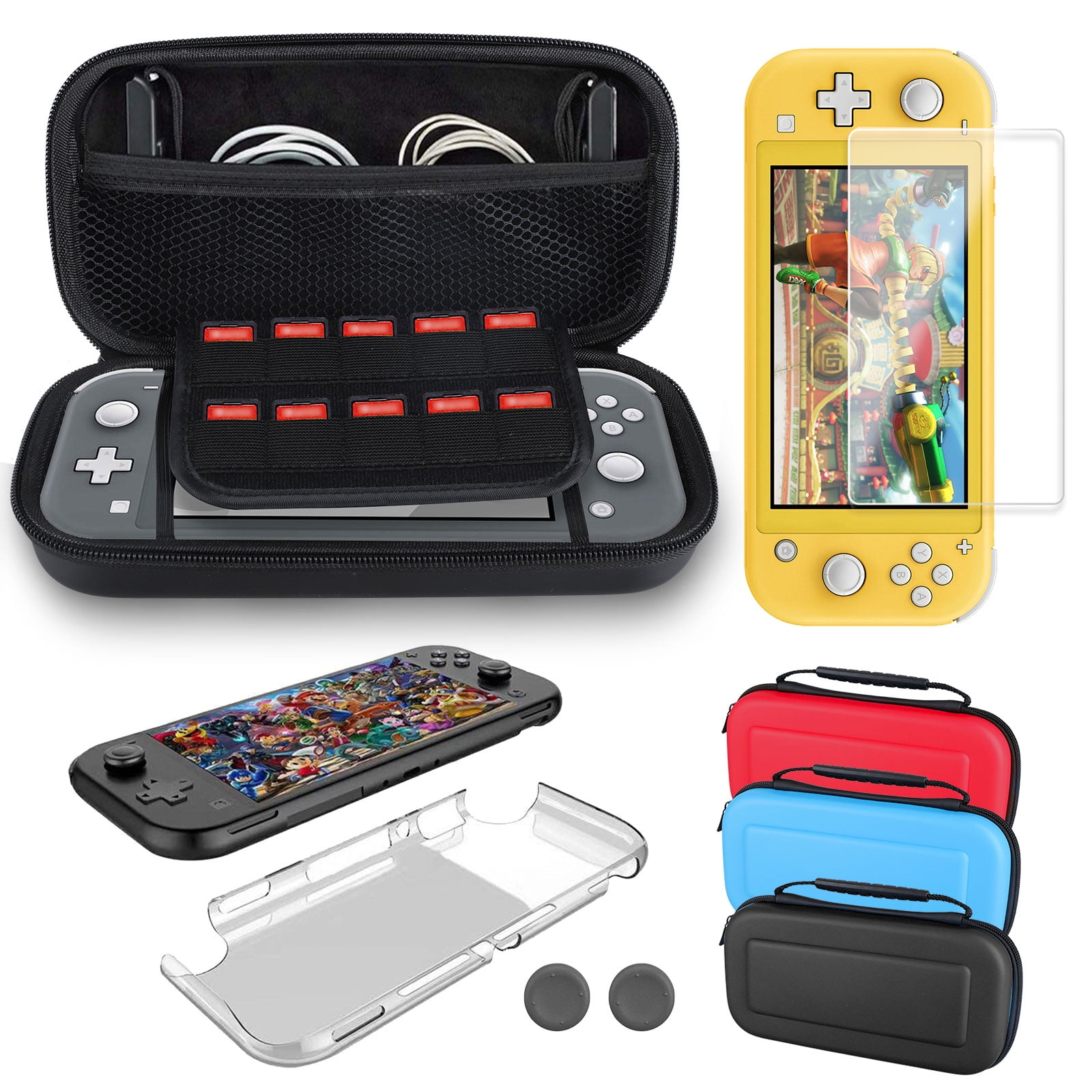 nintendo switch carry case and screen protector