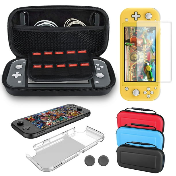 TSV Carrying Case Accessories Bundle for Nintendo Switch Lite, Full