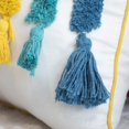 thumbnail image 3 of Square Tufted Colorful With Fringe Pillowcase 45X45cm Home Decor 2 Pieces(B), 3 of 5