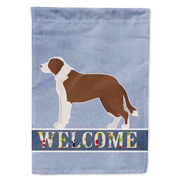 Carolines Treasures CK3713GF Borador Welcome Flag Garden Size Small multicolor